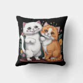 Coussin Chats perses (Verso)