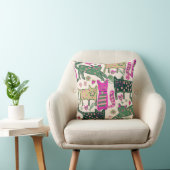 Coussin Chats Retro Playt (Chaise)