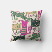 Coussin Chats Retro Playt (Verso)