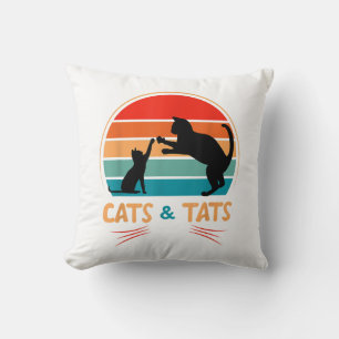 Coussin Chats & Tats - Chat