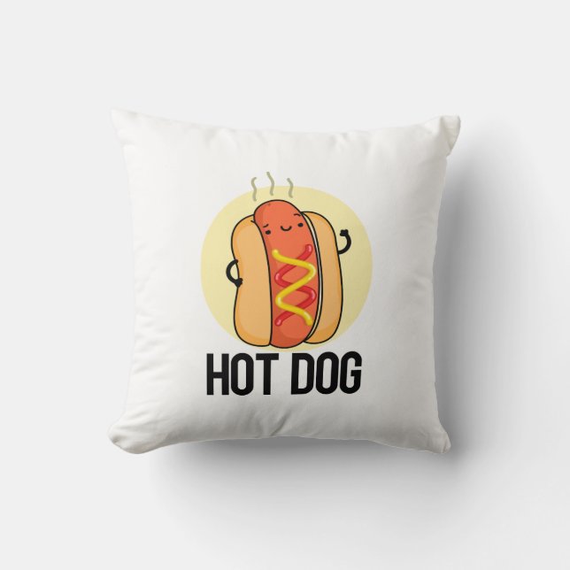 Coussin Chaud Chien Funny Snack Pun (Recto)