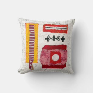 Coussin Chaud Ici Jetez L'Oreiller - Art Abstrait