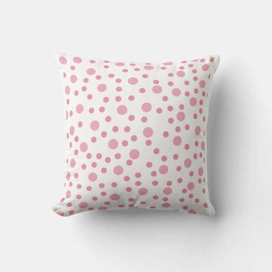 Coussin Chaussettes à pois roses (Recto)