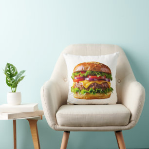 Coussin ChaussureHabille hamburger empilé thic