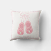 Coussin Chaussures de Ballet Élégantes pour Décoration de  (Verso)
