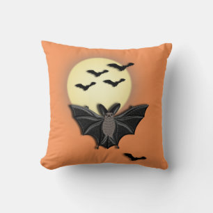 Coussin Chauves-souris d'Halloween