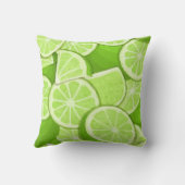 Coussin Chaux tropicale juteuse (Verso)