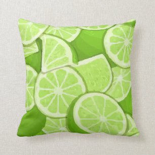 Coussin Chaux tropicale juteuse