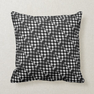 Coussin Checkered de drapeau