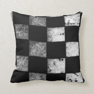 Coussin Checkered de drapeau