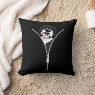 Coussin Cheepadoodle Chien Zipper Funny Chien Chien Chien