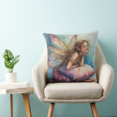 Coussin Cheerful Fairy Holding Pillow (Chaise)