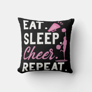 Coussin Cheerled Dance Pom-pom girl Filles Mangent Sleep C