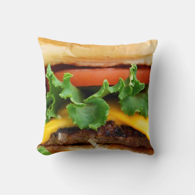 Coussin Cheeseburger de lard (Recto)