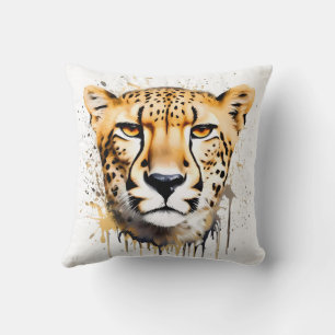 Coussin Cheetah Portrait Cushion