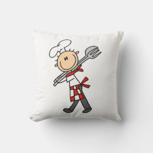 Coussin Chef avec pince à salade