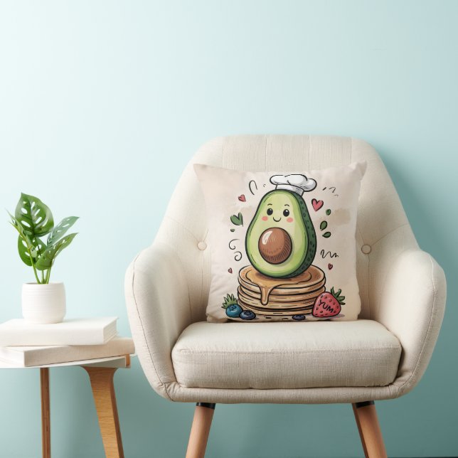 Coussin Chef Avocado (Chaise)