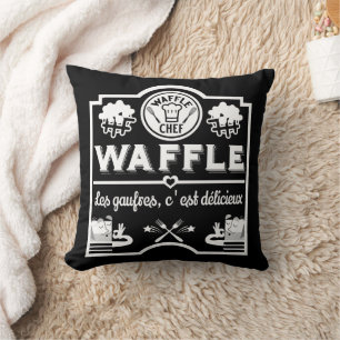 Coussin Chef gaufre