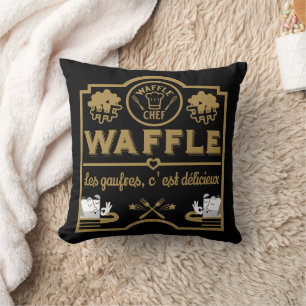 Coussin Chef gaufre