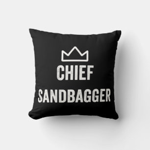 Coussin Chef Sandbagger Golf mème Bjj Chess Sandbag
