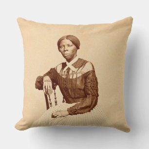 Coussin Chemin de fer abolitionniste Harriet Tubman