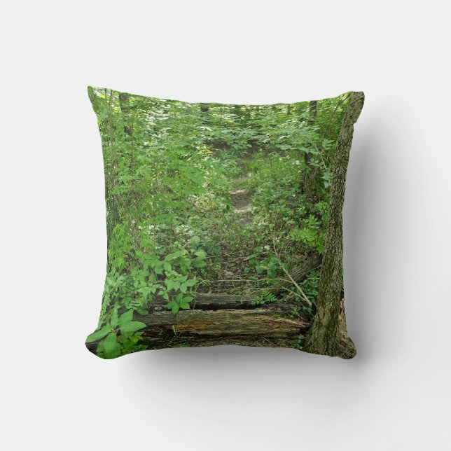 Coussin Chemin de forêt MSP (Recto)