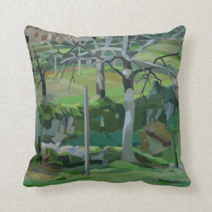 Coussin Chemin de la Fontaine