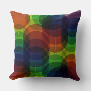 Coussin Chemin de prisme vert