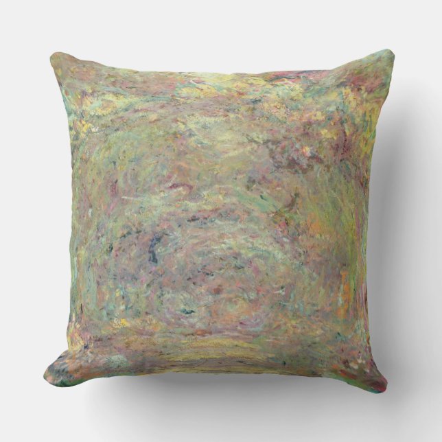 Coussin Chemin ombragé par | de Claude Monet (Recto)