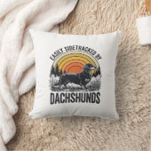 Coussin Chemise amateur de teckel facilement dévié Art rét (Couverture)