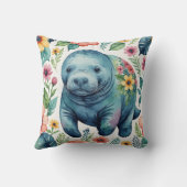 Coussin Chemise bébé Manatee (Verso)