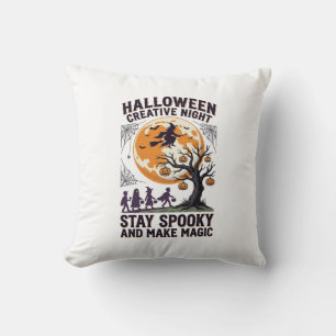 Coussin Chemise créative Halloween Art de Lune Spooky Vint