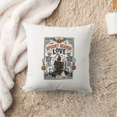 Coussin Chemise d'amour de saison effrayant squelette Hall (Couverture)
