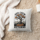Coussin Chemise d'arbre d'Halloween Graphique de citrouill (Couverture)