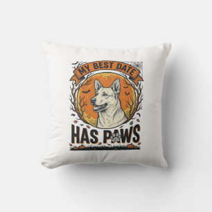 Coussin Chemise de chien Halloween pour parents d'animaux