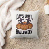Coussin Chemise de compte à rebours d'Halloween Dessin de (Couverture)