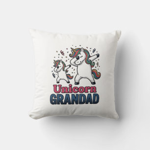 Coussin Chemise de conception de gravure vintage grand-pèr