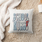 Coussin Chemise de conception de typographie florale vinta (Couverture)