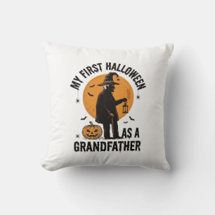 Coussin Chemise de Halloween pour grand-père Premier grand