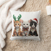 Coussin Chemise de Noël Bernedoodle, (Couverture)