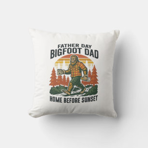 Coussin Chemise de Papa Bigfoot Fête des Pères L'Homme Le 