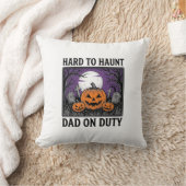 Coussin Chemise de papa Halloween difficile à hanter drôle (Couverture)