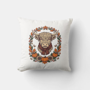 Coussin Chemise de pomme de terre de vache des Highlands G