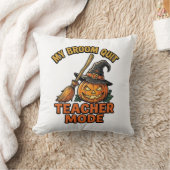 Coussin Chemise de professeur Halloween drôle conception d (Couverture)