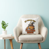 Coussin Chemise de professeur Halloween drôle conception d (Chaise)