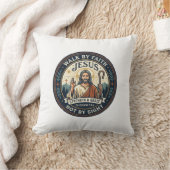Coussin Chemise de tendance de café Jésus Matcha Graphique (Couverture)