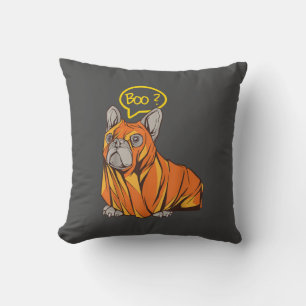 Coussin Chemise D'Halloween Pour Chien-Putain Français