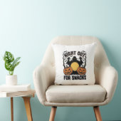 Coussin Chemise drôle de vampire avec art de nuit de citro (Chaise)