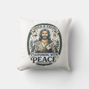 Coussin Chemise Économique Bon Plan Jésus Design basé sur