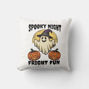 Coussin Chemise fantôme citrouille effrayante Halloween vi